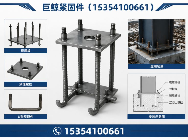 涉县钢结构预埋件展示图